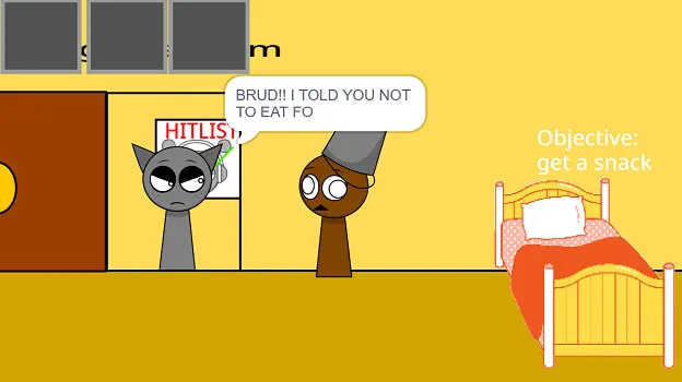 Brud gets a snack at 12:00 AM