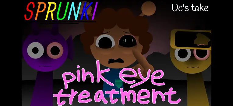 Sprunki Pink Eye Treatment