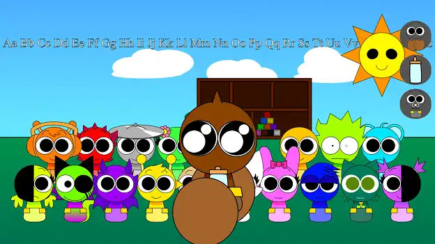 Sprunki Daycare Pyramixed Interactive