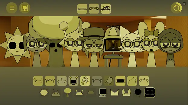 Sprunki Looping the Rooms