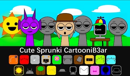 Cute Sprunki Cartoonib3ar