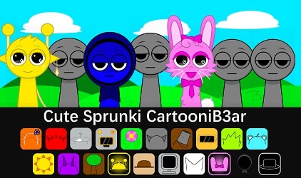 Cute Sprunki Cartoonib3ar Cute Sprunki Cartoonib3ar