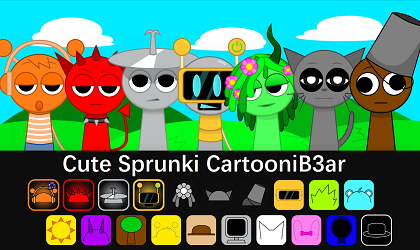 Cute Sprunki CartooniB3ar