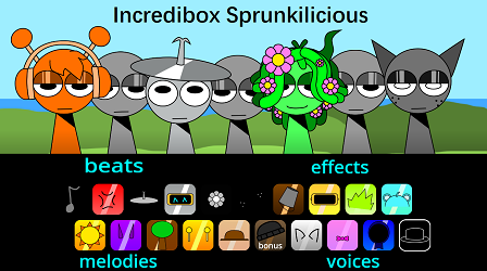 Incredibox Sprunkilicious Game Cover