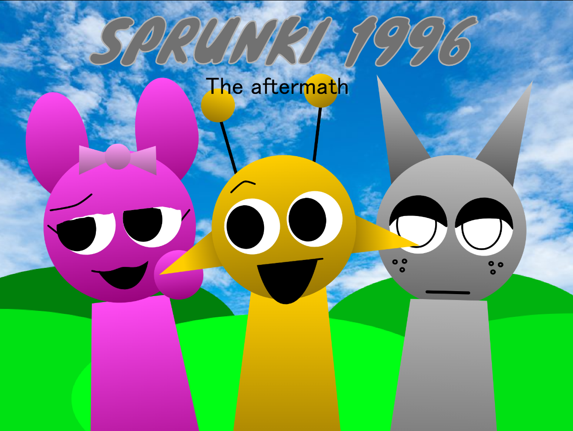 Sprunki 1996 Aftermath Game Cover