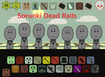 Sprunki Dead Rails Game Cover