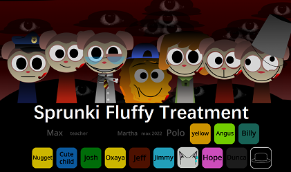 Sprunki Fluffy Treatment Game Cover