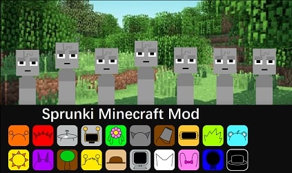Sprunki Minecraft Mod