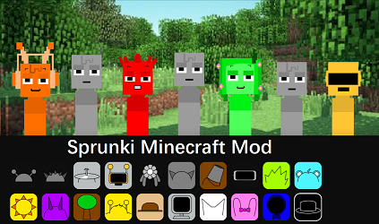 Sprunki Minecraft Mod