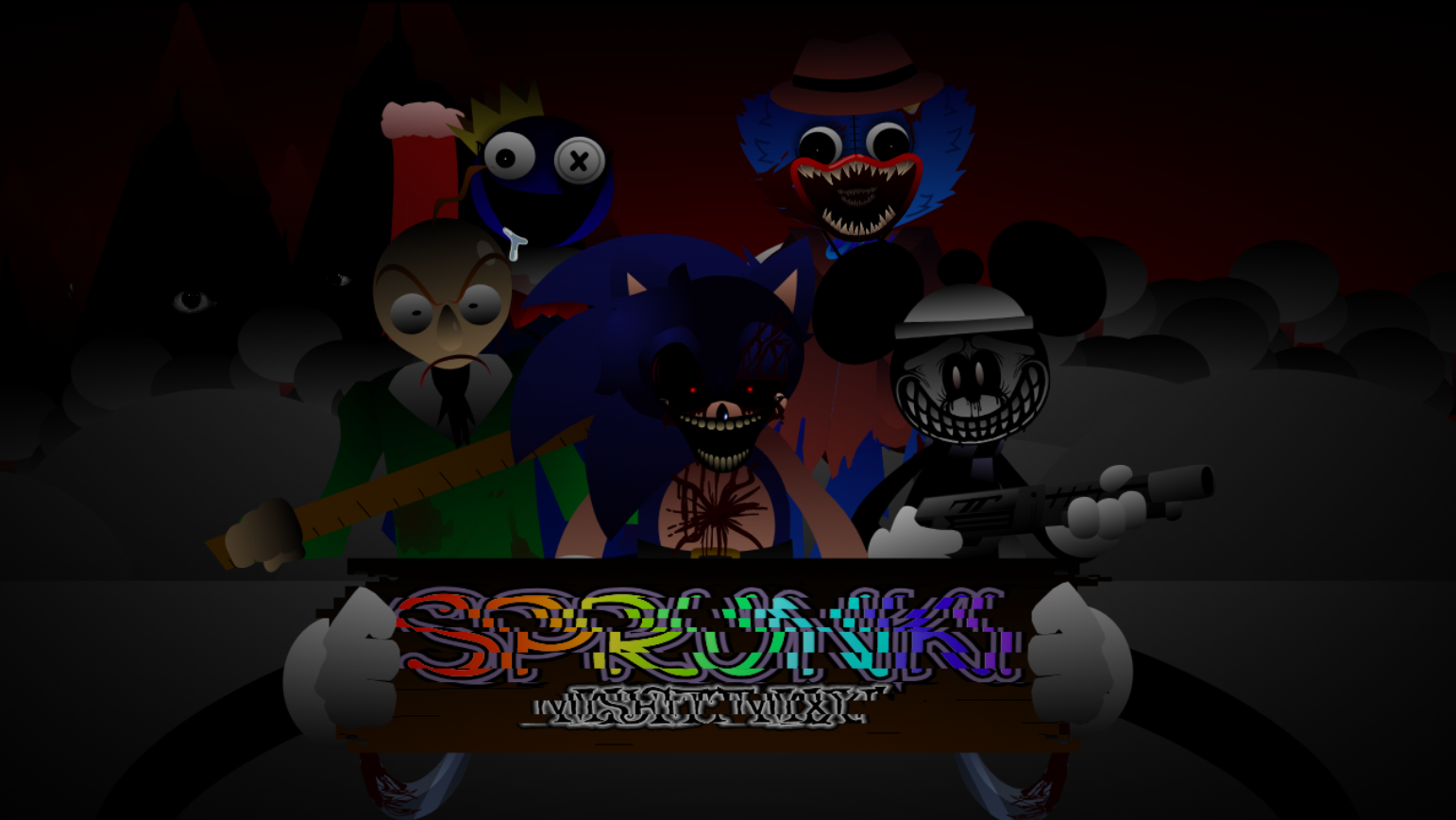 Sprunki Misfismix Game Cover