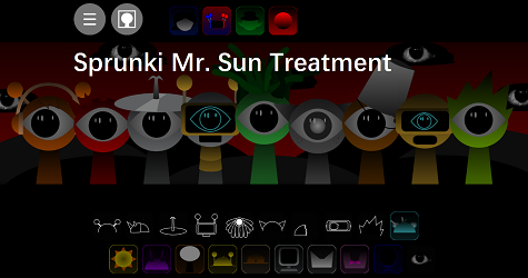 Sprunki Mr. Sun Treatment Game Cover