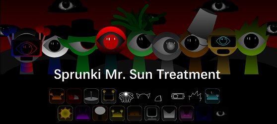 Sprunki Mr. Sun Treatment Game Cover