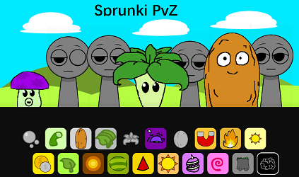 Sprunki PvZ Game Cover