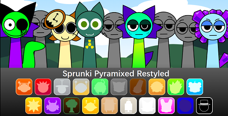 Sprunki Pyramixed Restyled