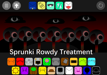 Sprunki Rowdy Treatment Game Cover