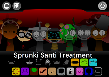 Sprunki Santi Treatment Game Cover