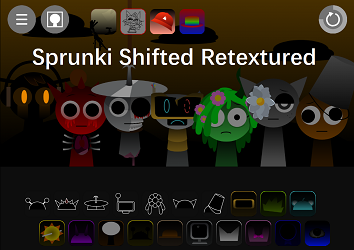 Sprunki Shifted Retextured Game Cover