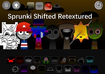 Sprunki Shifted Retextured Sprunki Shifted Retextured