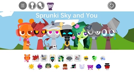 Sprunki Sky And You