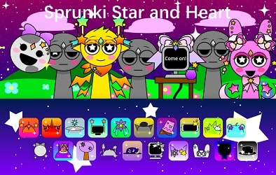 Sprunki Star and Heart Sprunki Star and Heart