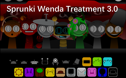 Sprunki Wenda Treatment 3.0 Game Cover