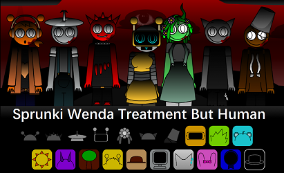Sprunki Wenda Treatment But Human
